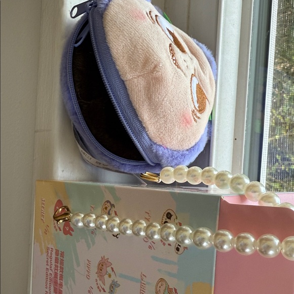 Purple Plush Toy with Pearl Headband - Picture 5 of 5